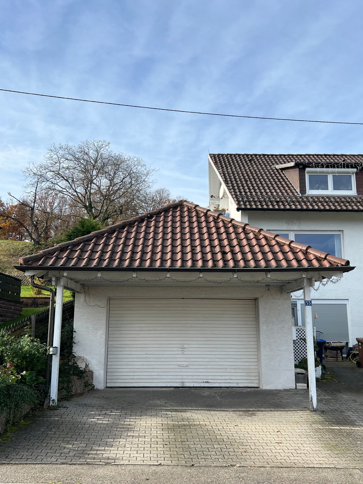 Die Garage in Neuenbürg – hier begann der Betrieb unter Erwin Müller